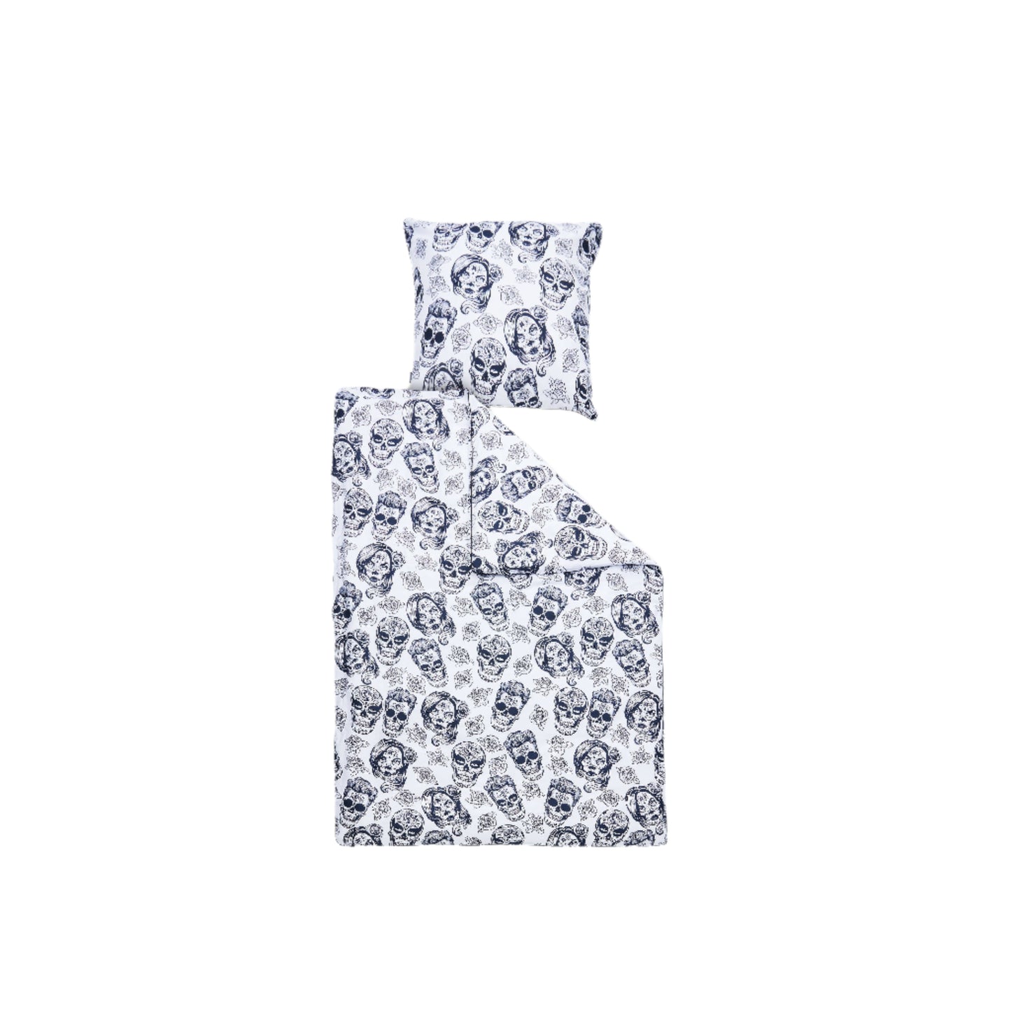 SKULL Panama Print Bed Linen: 135 x 200cm