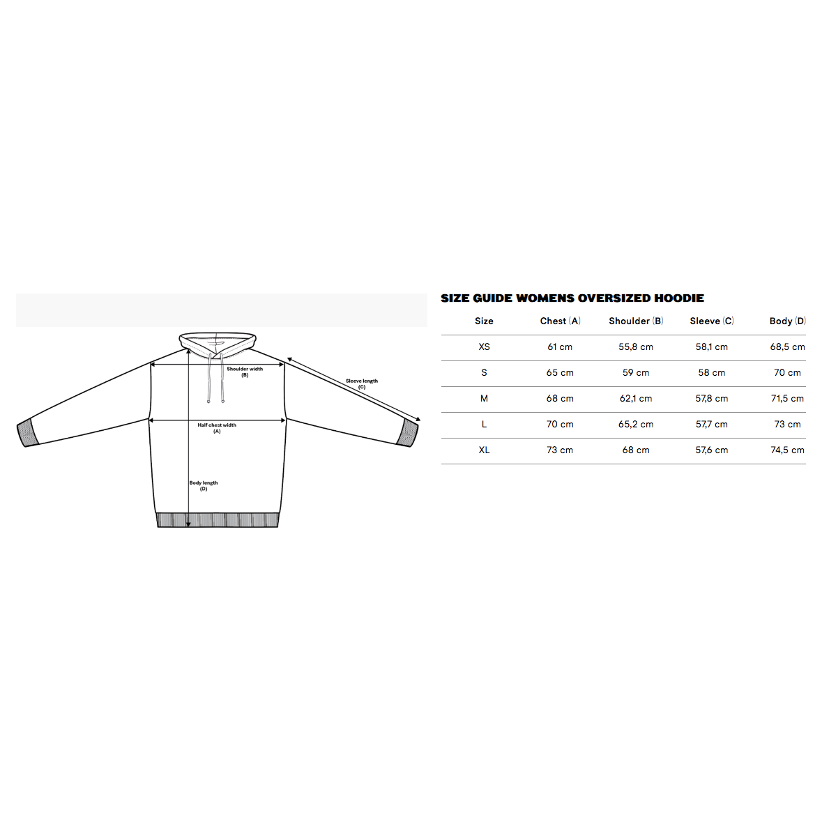 JAPAN Hoodie long sl dark grey