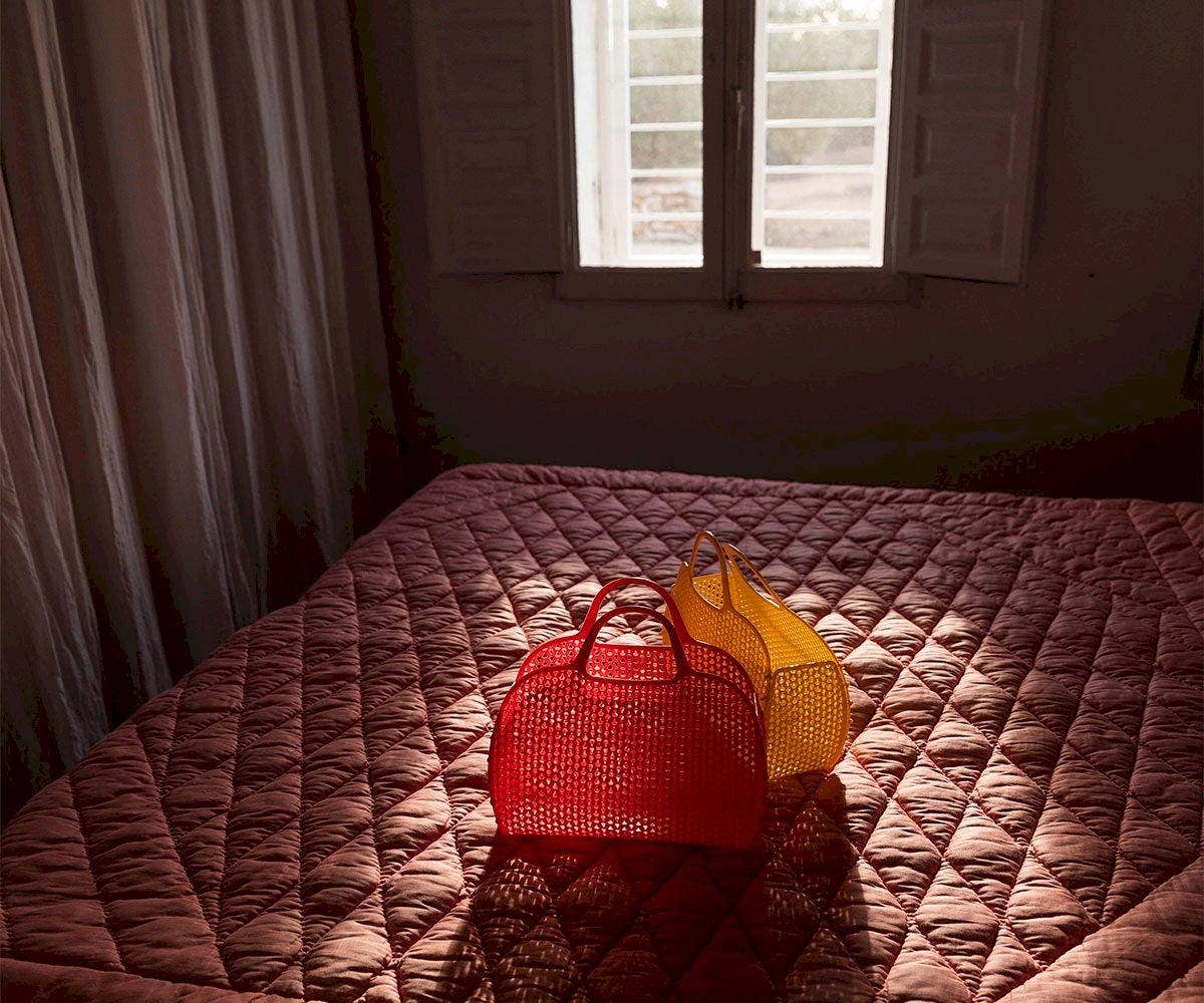 Coral Vintage Retro Bag